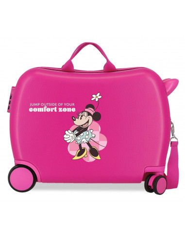 4779843 ABS ROLLING SUITCASE 4W.(2 MULTID.) 45CM.  MINNIE CO